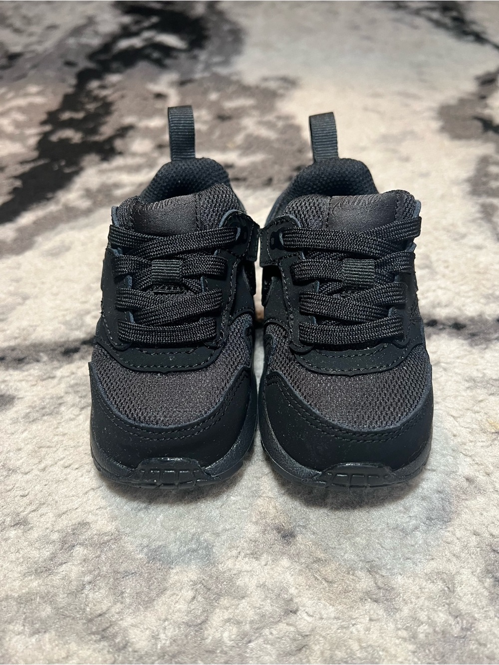 Nike Toddler All-Black Mesh & Synthetic Sneakers
